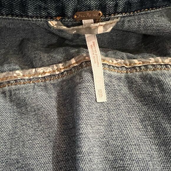 Free People Jolene Denim Trucker Jacket - Picture 3 of 9